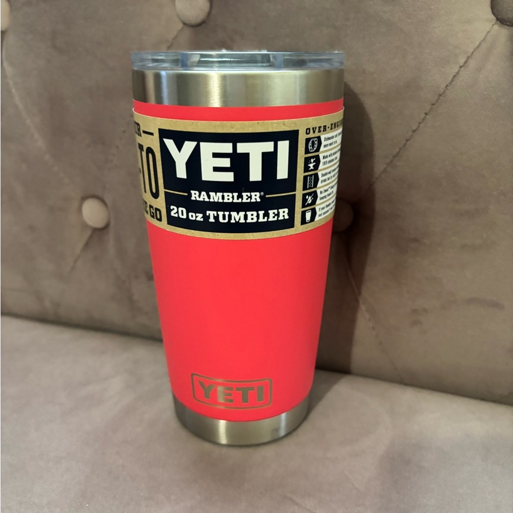 Yeti 20 oz tumbler bimini  pink